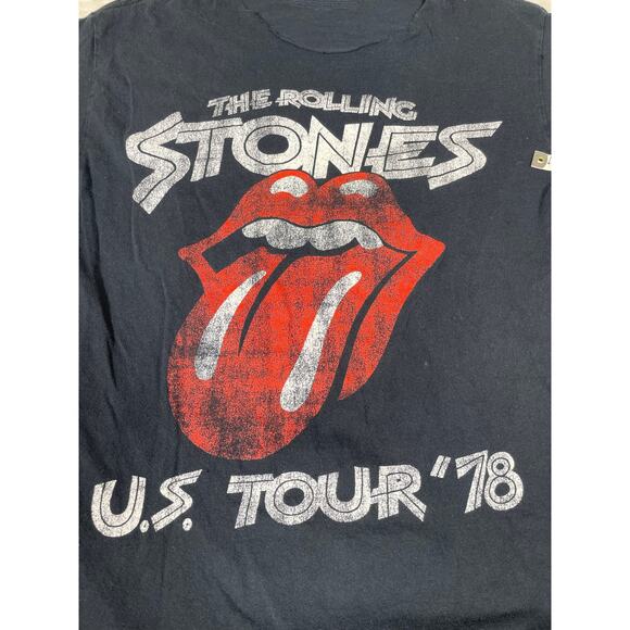 Rolling Stones Distressed U.S. Tour ’78 Tee Shirt Medium - Picture 5 of 6